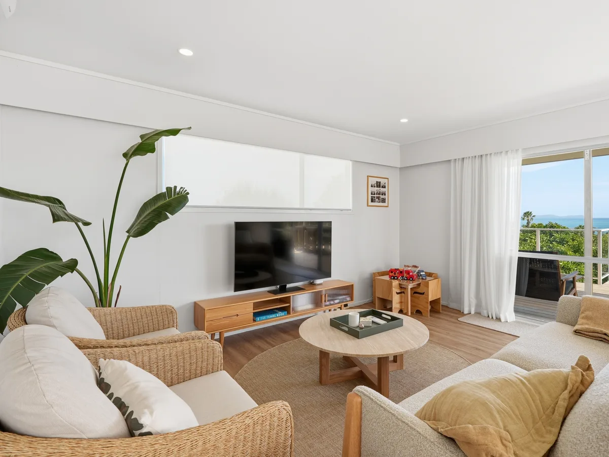 Living area of a Far North property