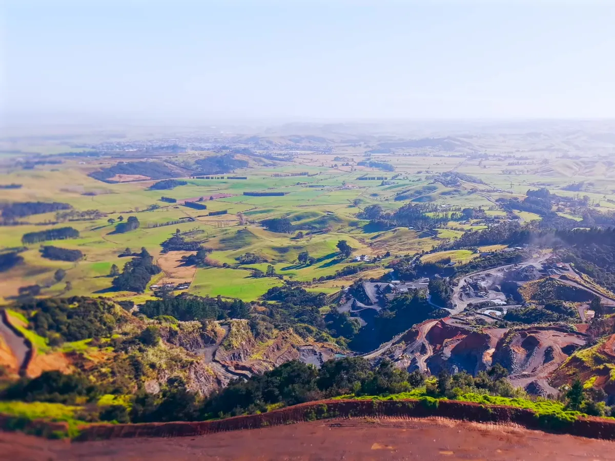 Aerial view of Bellingham&rsquo;s Quarry in the Far North